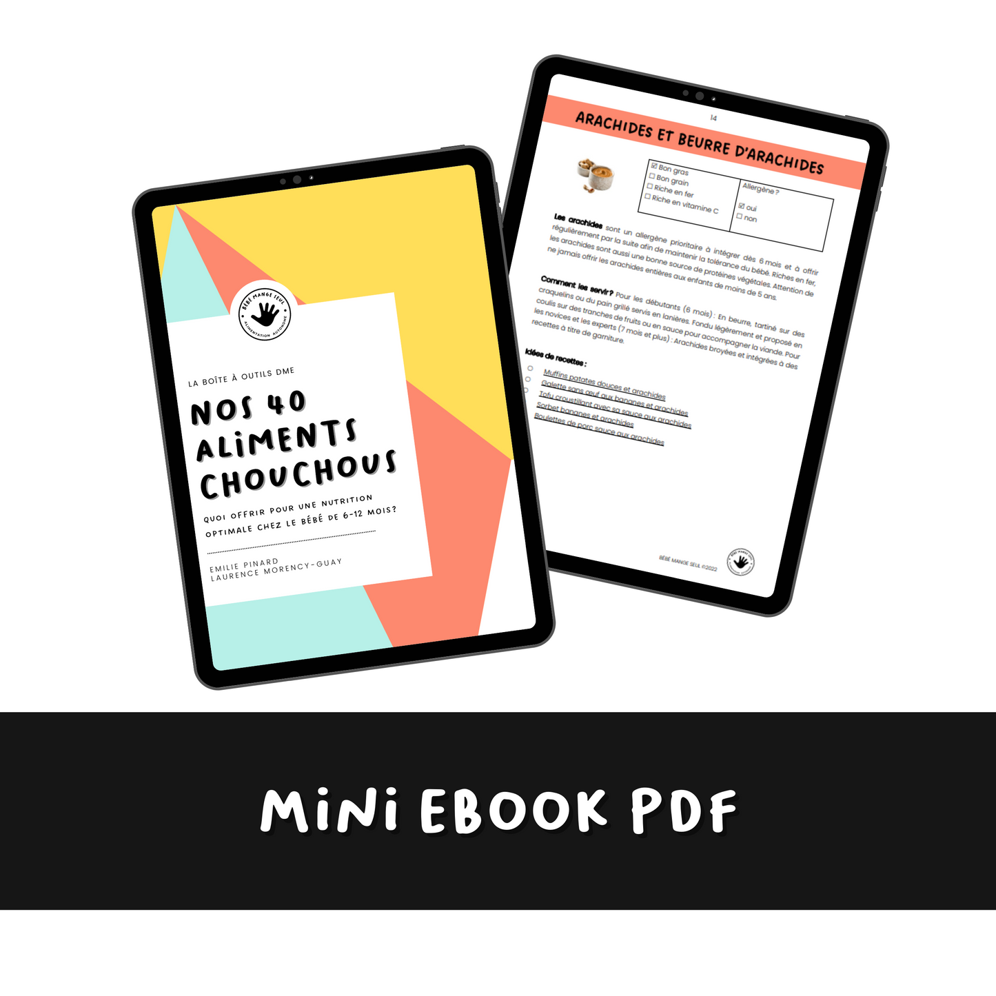 MINI EBOOK / Nos 40 aliments chouchous