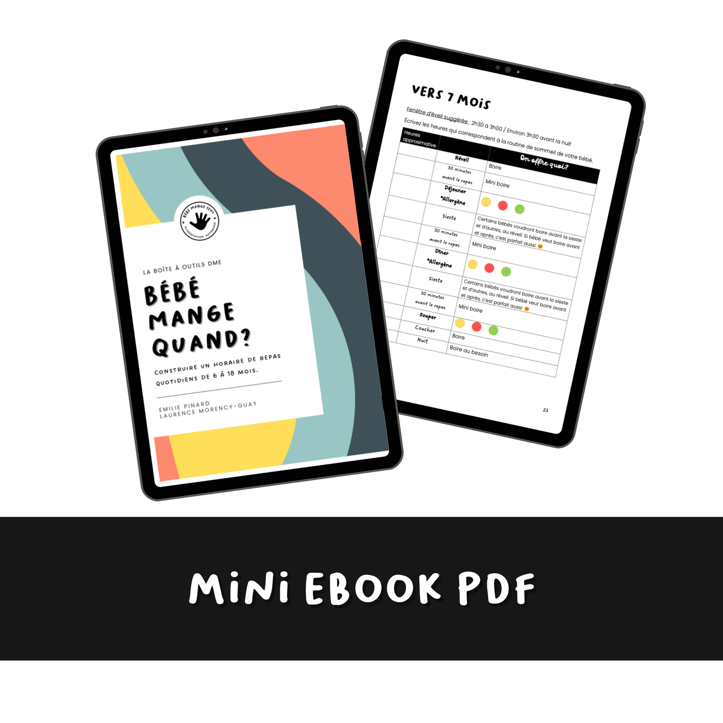 MINI EBOOK / Bébé mange quand