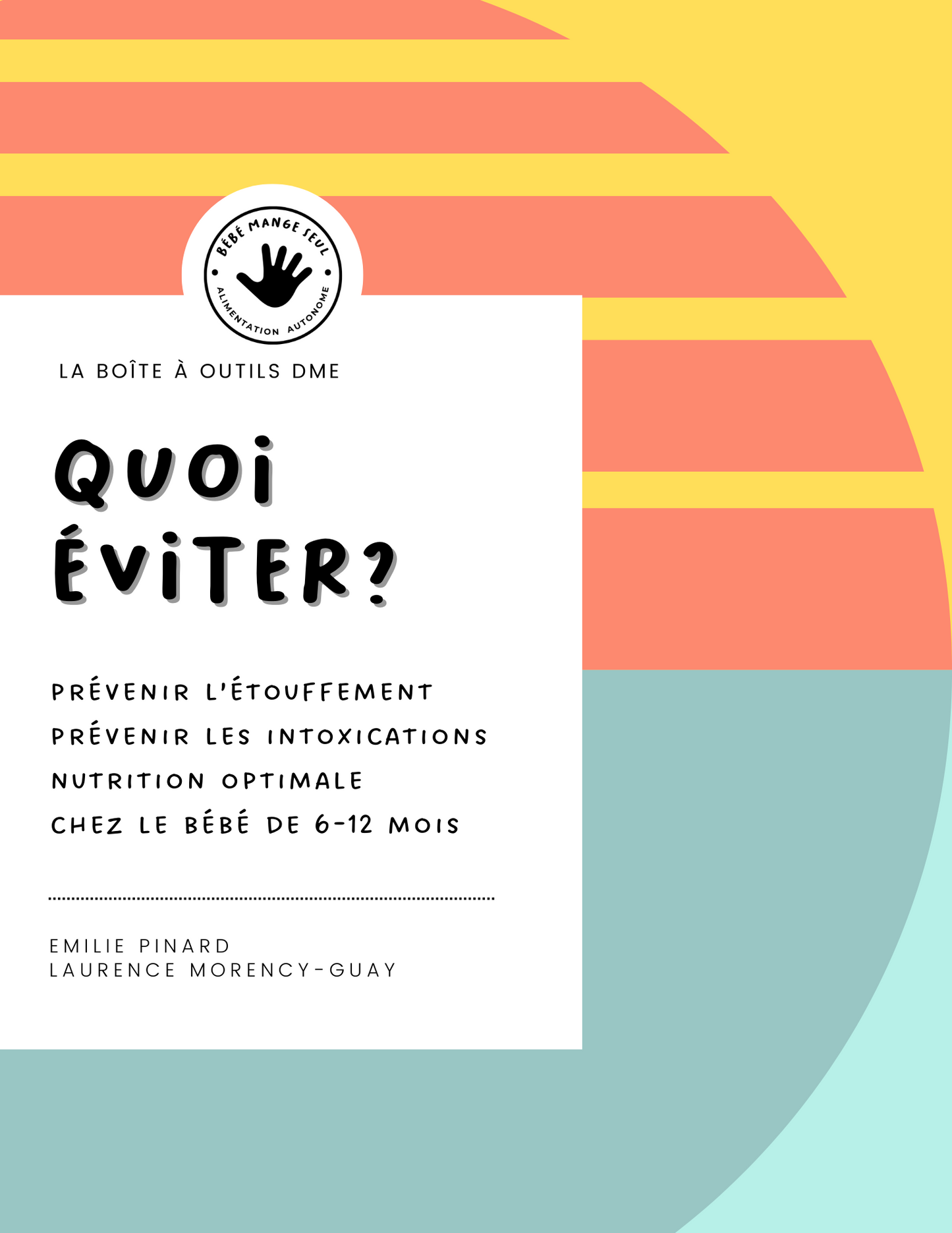 MINI EBOOK / Quoi éviter?