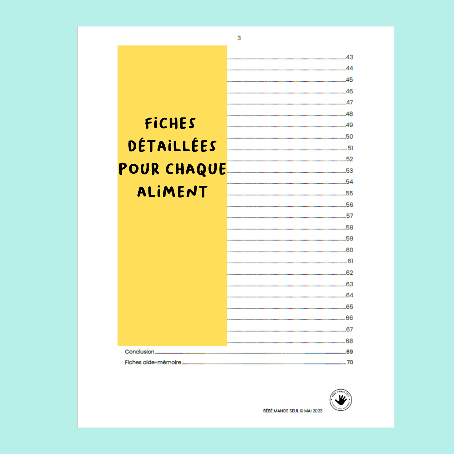 FORMATION / WEBINAIRE : L'assiette parfaite