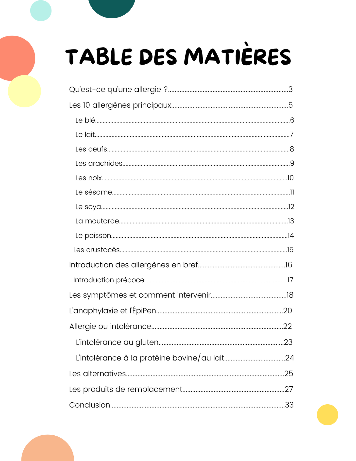 FORMATION / WEBINAIRE & EBOOK :  Tout savoir sur les allergies alimentaires