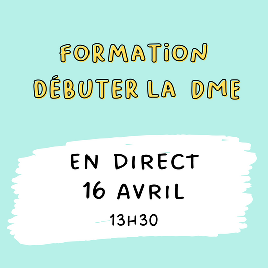 FORMATION  en direct : 16 avril 13h30 : Tout savoir sur la DME